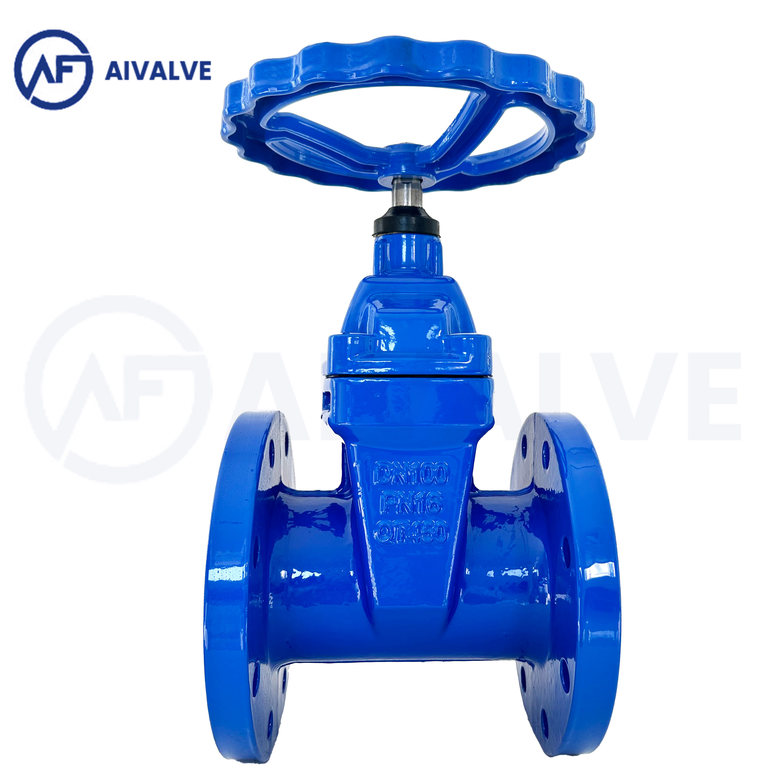 AWWA铜帽软密封铸铁闸阀