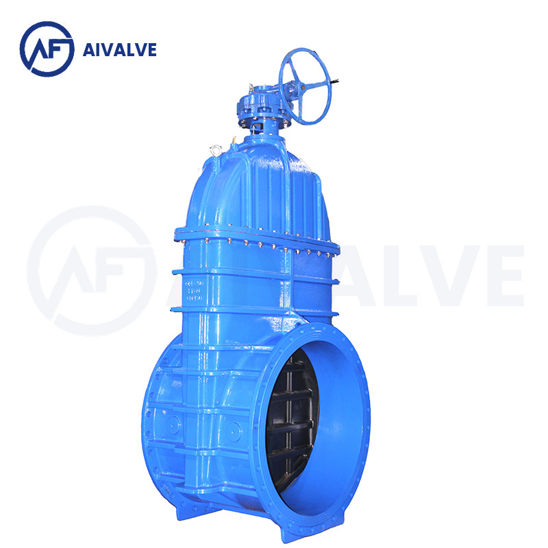 BS5163 伞齿轮软密封铸铁闸阀