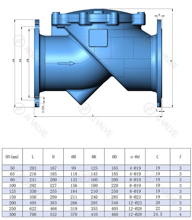 Rubber Flap Check Valve